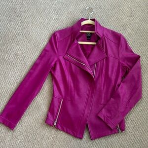 Like New Clara Sun Woo liquid leather jacket size small.
